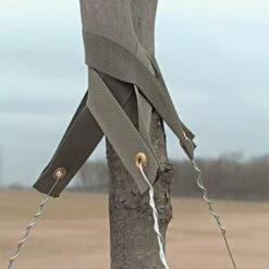 TREE STRAP BAG Of 100, 1-1/2IN X 18IN -Amleos 101815 live 1 1