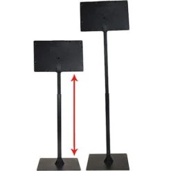 Adjustable/Versatile Plastic Display Stake And Base -Amleos 10bebp 2