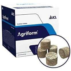 Fertilizer Tablets, 10g, 20-10-5, 2-Year Release, Case Of 1000 By Agriform