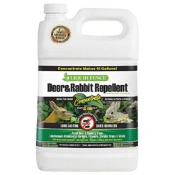 Liquid Fence Deer & Rabbit Repellent, Concentrate, 1-Gallon Jug -Amleos 111lf 2