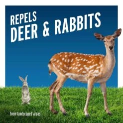 Liquid Fence Deer & Rabbit Repellent, Concentrate, 1-Gallon Jug -Amleos 111lf live