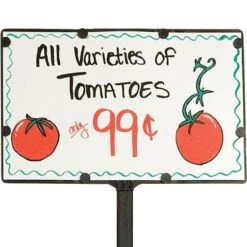 Adjustable/Versatile Plastic Sign Holders