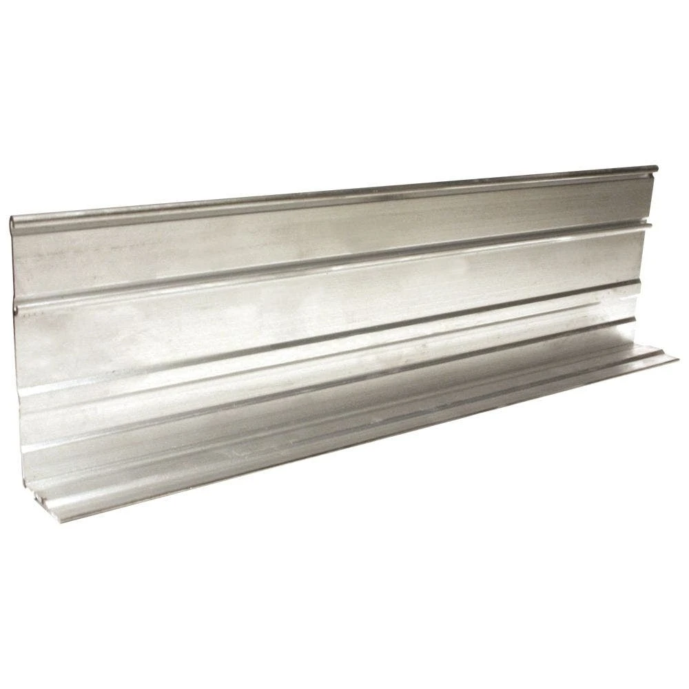 Permaloc® PermaStrip™ L-Shaped Aluminum Lawn Edging With Solid Base - Mill Finish 3 Permaloc® PermaStrip™ L-Shaped Aluminum Lawn Edging With Solid Base - Mill Finish