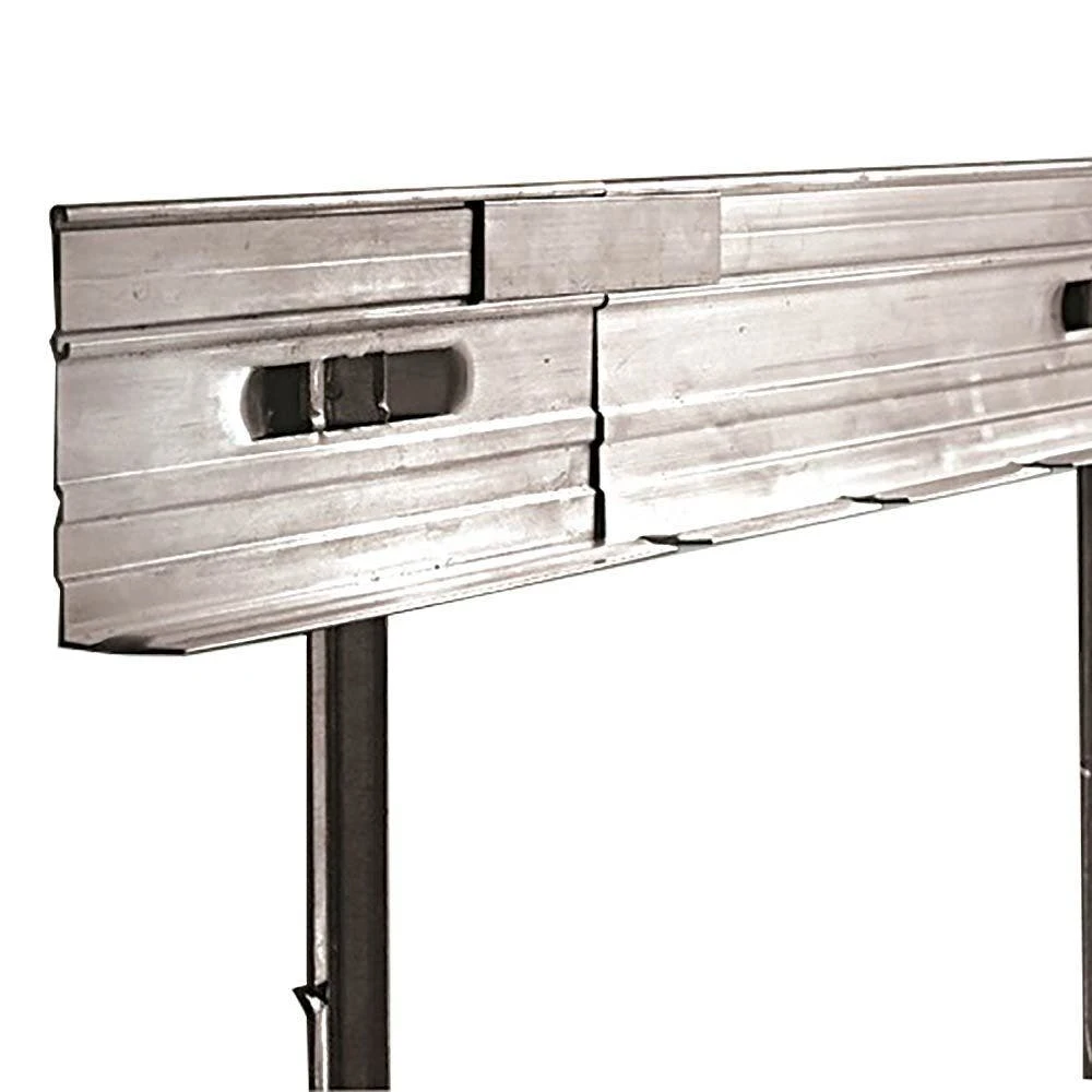 Permaloc® PermaStrip™ L-Shaped Aluminum Lawn Edging With Solid Base - Mill Finish 4 Permaloc® PermaStrip™ L-Shaped Aluminum Lawn Edging With Solid Base - Mill Finish - Image 2