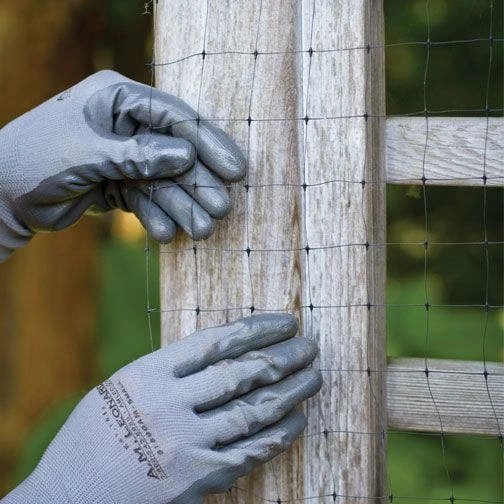 Polypropylene Bird Control Netting, 14ft X 14ft, 3/4in Square Mesh By Tenax 6 Polypropylene Bird Control Netting, 14ft X 14ft, 3/4in Square Mesh By Tenax - Image 4