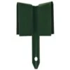 Edging Corner Stake, 14-Gauge Steel, Green, 9in Length By COL-MET -Amleos 14cs