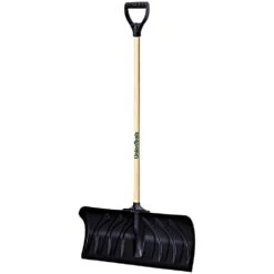 24" Snow Pusher With D-Grip Handle By UnionTools