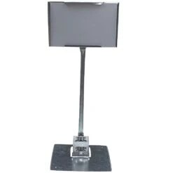 Base Adapter For 10in X 19-3/4in Sign Holders, Galvanized Steel Construction 9 Base Adapter For 10in X 19-3/4in Sign Holders, Galvanized Steel Construction -Amleos 16ba 3