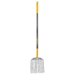 10-Tine Ames Ensilage Fork, 48-inch Straight Handle