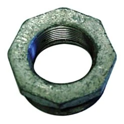 Bushing, 1-1/4" Female Pipe Thread X 2" Male Pipe Thread, Galvanized