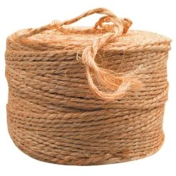 Sisal Twine, 2-Ply, 10-Pound Ball (Approximately 1,760ft)