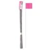 Vinyl Marking Flags, Fluorescent Pink 3-1/4in X 2-1/2in Flag With 21in Wire Shaft, Bundle Of 100 Flags 1 Vinyl Marking Flags, Fluorescent Pink 3-1/4in X 2-1/2in Flag With 21in Wire Shaft, Bundle Of 100 Flags -Amleos 23g 6p 1