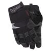 Kincopro General Black And Gray Suede Gloves, Extra Large