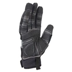 Kincopro General Black And Gray Suede Gloves, Medium 6 Kincopro General Black And Gray Suede Gloves, Medium -Amleos 241 l5am palm