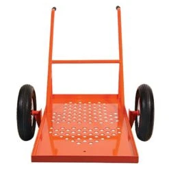 Leonard Flatbed 2-Wheel Nursery Cart, 2ft X 4ft Low Deck, 850 Lb Capacity -Amleos 2448lw 3 1