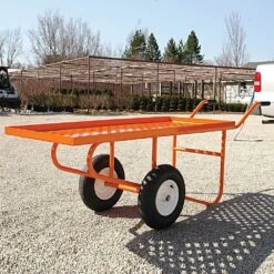 Leonard Flatbed 2-Wheel Nursery Cart, 2ft X 5ft Deck, 850 Lb Capacity 14 Leonard Flatbed 2-Wheel Nursery Cart, 2ft X 5ft Deck, 850 Lb Capacity -Amleos 2460ex 3 1