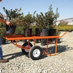 Leonard Flatbed 2-Wheel Nursery Cart, 2ft X 5ft Deck, 850 Lb Capacity 16 Leonard Flatbed 2-Wheel Nursery Cart, 2ft X 5ft Deck, 850 Lb Capacity -Amleos 2460ex 5 1