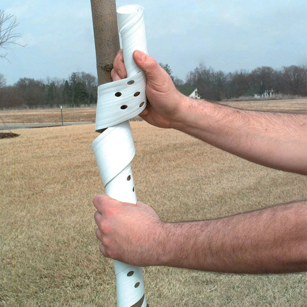 Vinyl Spiral Tree Guards, 1-1/2in Diameter X 24in Length, Case Of 250 Guards By A.M. Leonard 4 Vinyl Spiral Tree Guards, 1-1/2in Diameter X 24in Length, Case Of 250 Guards By A.M. Leonard - Image 2