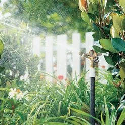 Impulse Sprinkler Head, Brass, 1/2in Diameter By Rainbird -Amleos 25pjda 1