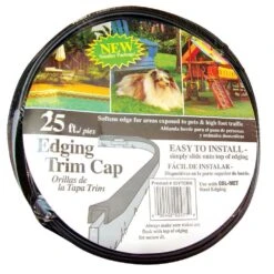 25-Foot Black COL-MET Vinyl Trim Cap