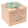 Treated Sisal Twine, Green, 3-Ply, 10lb Ball (Approximately 720ft) 2 Treated Sisal Twine, Green, 3-Ply, 10lb Ball (Approximately 720ft) -Amleos 310stt 1