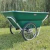 Muller's Original Smart Cart, Green 12 Cu. Ft. Tray With 20" Spoke Wheels -Amleos 312gb 3