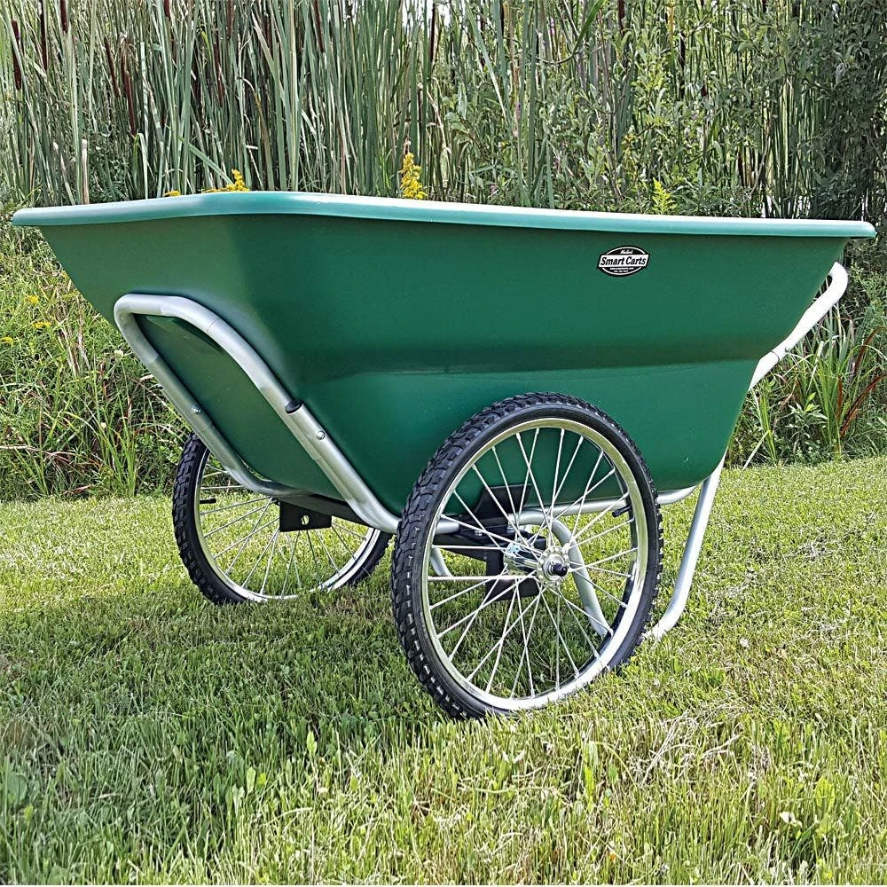 Muller's Original Smart Cart, Green 12 Cu. Ft. Tray With 20" Spoke Wheels 3 Muller's Original Smart Cart, Green 12 Cu. Ft. Tray With 20" Spoke Wheels