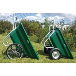 Muller's Original Smart Cart, Green 12 Cu. Ft. Tray With 16" Flat Free Wheels 9 Muller's Original Smart Cart, Green 12 Cu. Ft. Tray With 16" Flat Free Wheels -Amleos 312gbt ff 3