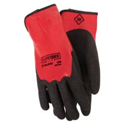 Micro Crinkle/Full Dip Latex, Nylon Glove 7 Micro Crinkle/Full Dip Latex, Nylon Glove -Amleos 3237amam