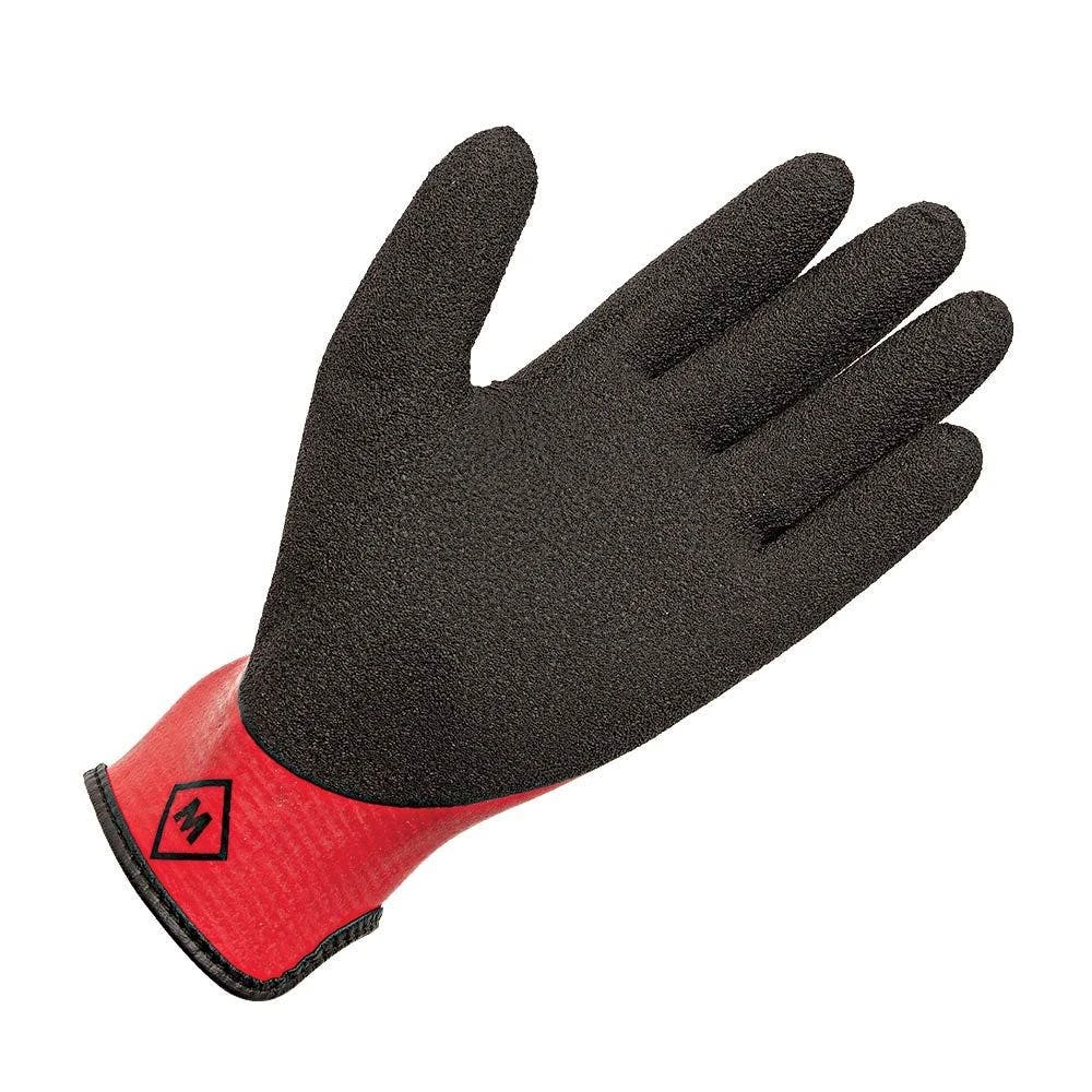 Micro Crinkle/Full Dip Latex, Nylon Glove 6 Micro Crinkle/Full Dip Latex, Nylon Glove - Image 4