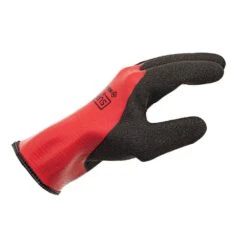 Micro Crinkle/Full Dip Latex, Nylon Glove 8 Micro Crinkle/Full Dip Latex, Nylon Glove -Amleos 3237amam side