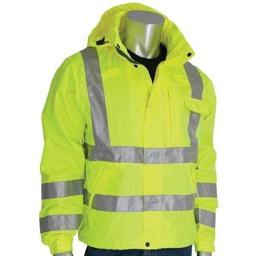 Breathable High-Visibility Rain Jacket, MD 3 Breathable High-Visibility Rain Jacket, MD