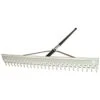 Aluminum Screening Rake With 36in Head And 66in Coated Handle By Midwest Rake -Amleos 36asr 2