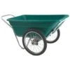 Original Smart Cart, Green, 7 Cu Ft Tray With 20in Flat-Free Spoked Wheels By Muller -Amleos 37gb ff