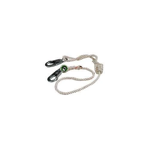 Buckingham Safety Lanyard Adjustable 3 Strand Rope 6ft Length With Locking Snaps 3 Buckingham Safety Lanyard Adjustable 3 Strand Rope 6ft Length With Locking Snaps