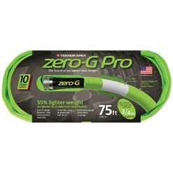 Zero-G Pro Water Hose, 3/4in X 75ft By Teknor Apex
