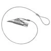 Duckbill Earth Anchor With 1/16in X 20in Cable, Rating Of 300lb, Case Of 50 Anchors