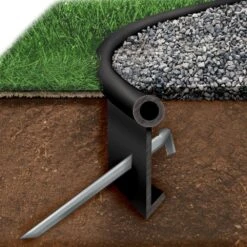 Oly-Ola Black Jack Steel Stake Kit Four 9in Stakes And 1 End Plug -Amleos 41sk 1 1