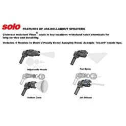 Professional Rollabout Sprayer, 3-Gallon Capacity By Solo 6 Professional Rollabout Sprayer, 3-Gallon Capacity By Solo -Amleos 458ra 1