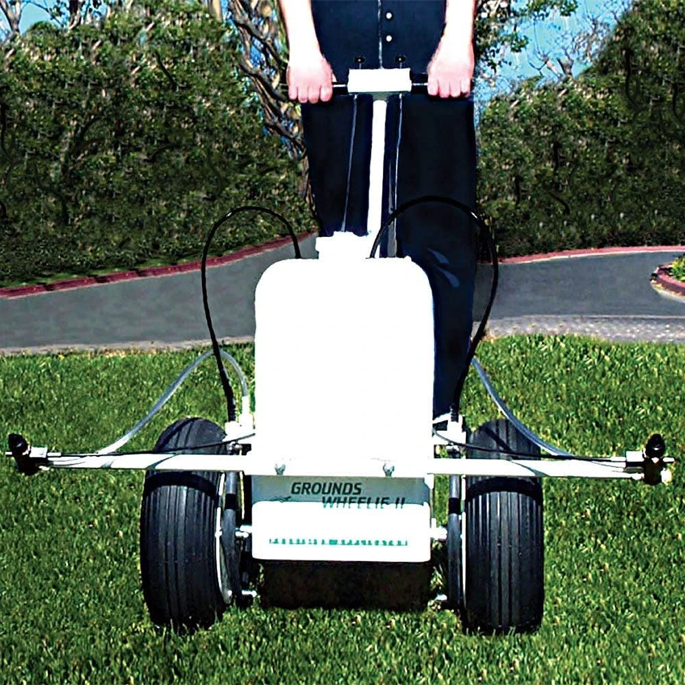 Grounds Wheelie II Wheeled Sprayer, 6-Gallon Capacity, 72in Spray Width By Wheel Spray 3 Grounds Wheelie II Wheeled Sprayer, 6-Gallon Capacity, 72in Spray Width By Wheel Spray