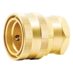 Quick Coupler Hose Connector, Brass, Female By A.M. Leonard