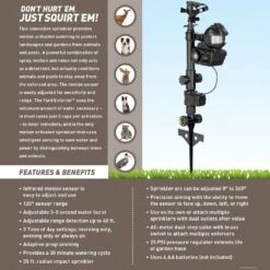 Orbit Yard Enforcer Motion-Activated Sprinkler 17 Orbit Yard Enforcer Motion-Activated Sprinkler -Amleos 62100 10 2