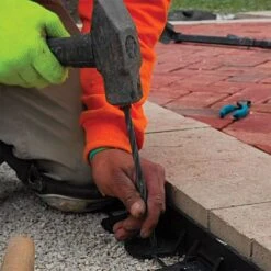 Edgelock Paver Edging Kit With Nylon Stakes 14 Edgelock Paver Edging Kit With Nylon Stakes -Amleos 63008 4