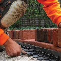 Edgelock Paver Edging Kit With Nylon Stakes 15 Edgelock Paver Edging Kit With Nylon Stakes -Amleos 63008 5