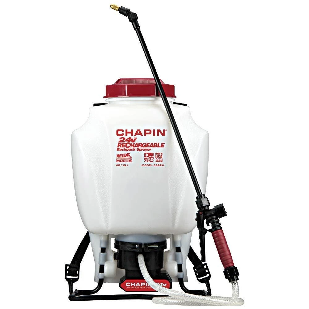 CHAPIN 24 VOLT BATTERY BACKPACK SPRAYER 4 GALLON 3 CHAPIN 24 VOLT BATTERY BACKPACK SPRAYER 4 GALLON