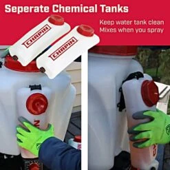 Chapin Mixes On Exit 4-Gallon Backpack Sprayer -Amleos 63950 detail tanks graphics