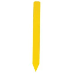 Styrene Pot Stakes, 6in X 5/8in, Yellow, Box Of 1,000 Stakes