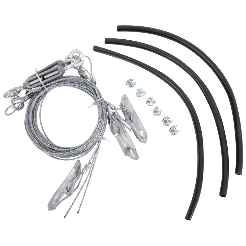 Duckbill Earth Anchor Kitwith 13ft Cable, Up To 6in Caliper, 1,100lb Rating By MacLean 3 Duckbill Earth Anchor Kitwith 13ft Cable, Up To 6in Caliper, 1,100lb Rating By MacLean