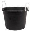 17.5 Gallon Black Muck Bucket -Amleos 70bktsge
