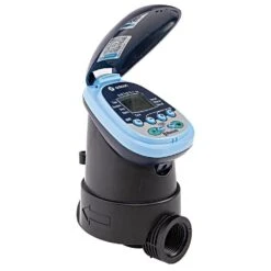 Irrigation Controller With 1" Female NPT Valve, Blue Tooth And LCD, By Galcon -Amleos 7101 bt 1 right